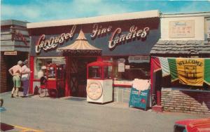 Carousel Candy 1960s Fisherman's Wharf Monterey California Bell Magazine 7687