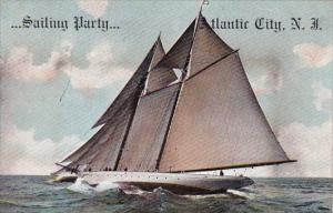 New Jersey Atlantic City Sailing Party 1909