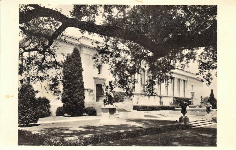 San Marino California 1930-40s RPPC Real Photo Postcard Huntington Library