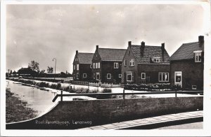 Netherlands Roelofarendsveen Langeweg Vintage RPPC 04.10