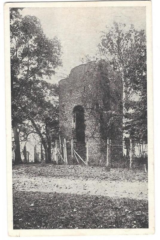 VA Jamestown Old Church Tower First Settlement Postcard