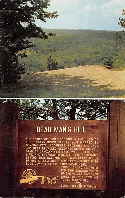 Dead Man's Hill North Of Alba Antrim County, Michigan MI United