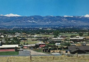 East Boulder Postcard Panoramic View Colorado 