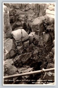 RPPC The Wells-Bells of the St Croix Interstate Park Minnesota VTG Postcard 1525