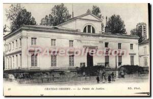 Postcard Chateau Thierry Old Palace of Justice