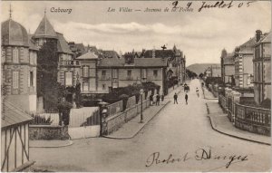 CPA CABOURG Les Villas - Avenue de la Pointe (1250188)