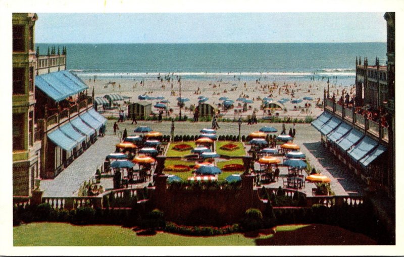 New Jersey Atlantic City Hotel Dennis Putting Green Boardwalk and Beach