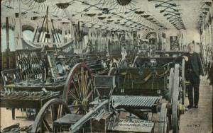 Springfield MA Armory Museum Guns Swords Weapons c1910 Postcard