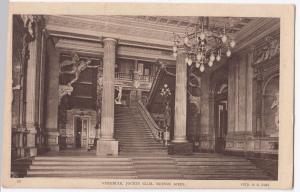 Argentina; Vestibule of Jockey Club, Buenos Aires PPC, 1934 PMK to GB |  Latin & South America - South America - Other, Postcard / HipPostcard