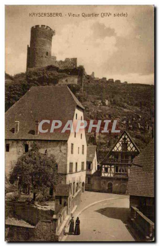 kaysersberg Old Postcard Old Quarter