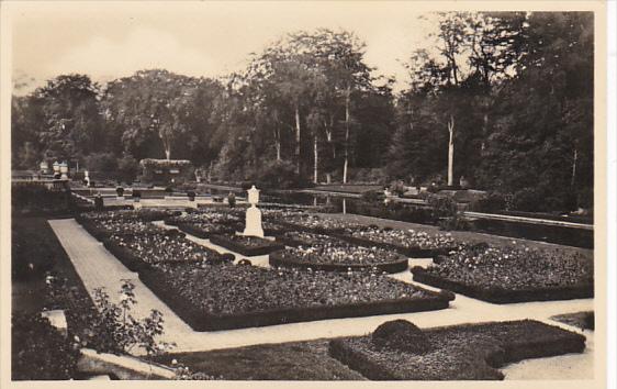 Netherlands The Hague Palace Of Peace Rosegarden With Ornamental Water