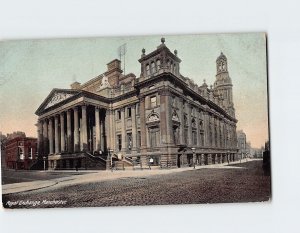 Postcard Royal Exchange, Manchester, England