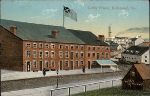 Richmond Virginia VA Libby Prison c1900s-20s Postcard