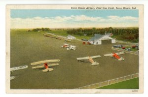IN - Terre Haute. Terre Haute Airport, Paul Cox Field circa 1930
