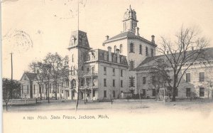 Michigan State Prison Jackson MI 1906 postcard