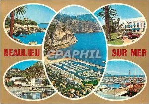 Modern Postcard Beaulieu sur Mer French Riviera