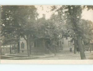 Old rppc BUILDING SCENE Architecture Postcard AB1070