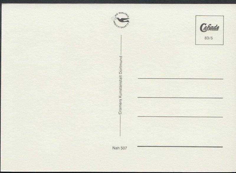 Germany Postcard - Die Nahe - Wein - Stra?e   RR1985