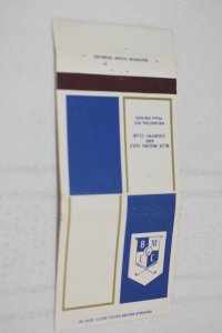 Blue Mound Golf and Country Club Wauwatosa WI 30 Strike Matchbook Cover