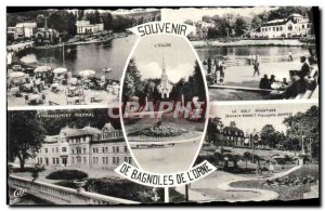 Old Postcard Remembrance Cars L & # 39Orne Hydrotherapy Miniature Golf