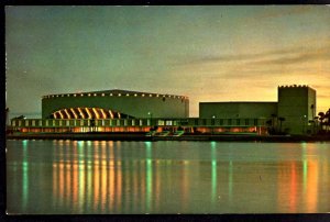 Florida ST PETERSBURG Night View of the new Bayfront Center Symphonies - Chrome