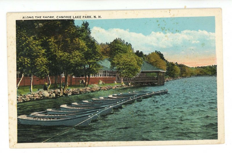 NH - Salem. Canobie Lake Park, Along the Shore