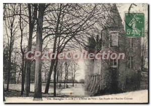 Postcard Old Nangis S and m The City Hotel Les Fosses Old Chateau