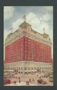 Ca 1909 Post Card Chicago IL Hotel Sherman