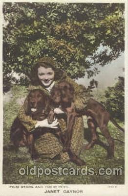 Dog Janet Gaynor Unused 