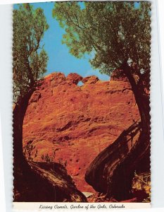 Postcard Kissing Camels, Garden Of The Gods, Colorado Springs, Colorado