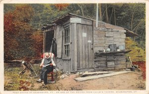 Wilmington Vermont Post Office, Color Lithograph Vintage Postcard U8507