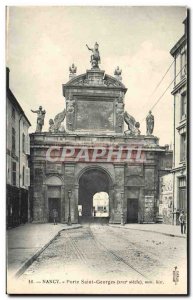 Postcard Old Port Saint Georges Nancy