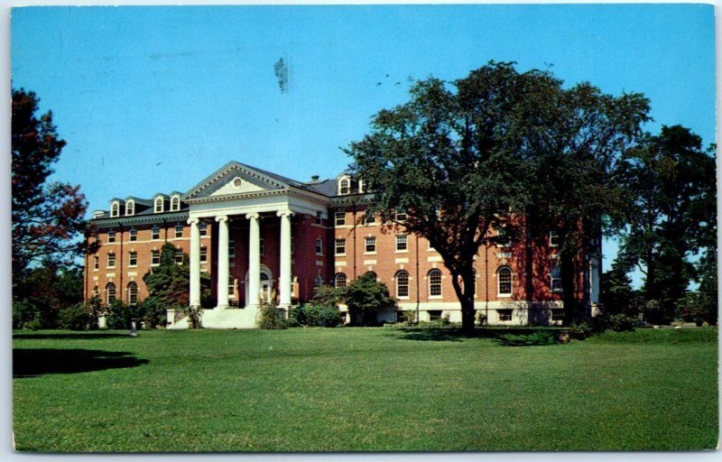 Postcard - Coblentz Hall, Hood College - Frederick, Maryland