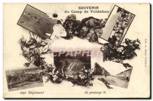 Old Postcard Remembrance Camp Valdahon Army