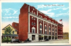 Postcard Elks Club in Wichita, Kansas