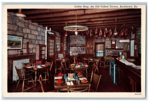 Bardstown Kentucky KY Postcard Coffee Shop The Old Talbott Tavern Dining Room