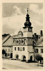 Czech Republic Radnice Volyně RPPC 04.80