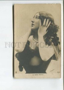 472639 La Belle OTERO Spanish Courtesan DANCER vintage REUTLINGER PHOTO postcard