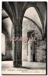 Old Postcard Avignon Popes' Palace Hall Large Audiences