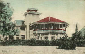 singapore, Tanjong Katong Villa (1910s) Postcard