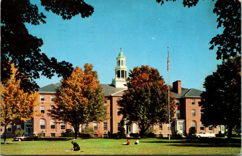 Vtg Colby Junior College Colgate Hall New London New Hampshire NH Postcard