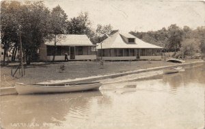 G86/ Shoreham Minnesota RPPC Postcard Petibone Lodge & Cottages 3