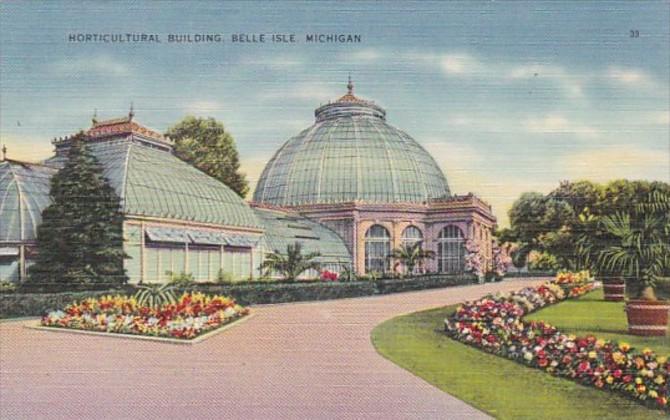 Michigan Detroit Horticultural Building Belle Isle