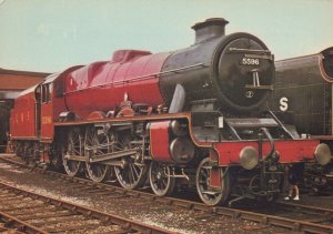 Railway Postcard - L.M.S.Jubilee Class 4-6-0 No 5596 'Bahamas' Train RR9975