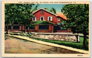 Postcard - Kanuga Lake Inn On Kanuga Lake - Hendersonville, North Carolina