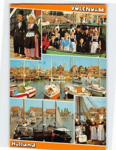 Postcard Volendam, Netherlands