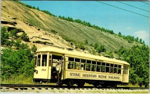 Postcard HISTORICAL SCENE Atlanta Georgia GA AO8703