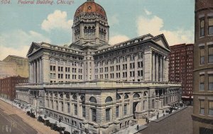 CHICAGO, Illinois, 1900-1910s; Federal Building