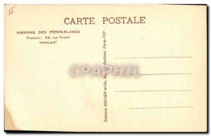 Postcard Old Mission Peres Blancs Africa Rue Friant Paris 14eme