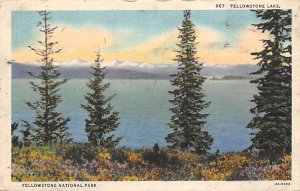 Yellowstone National Park Yellowstone Lake, USA National Parks 1917 